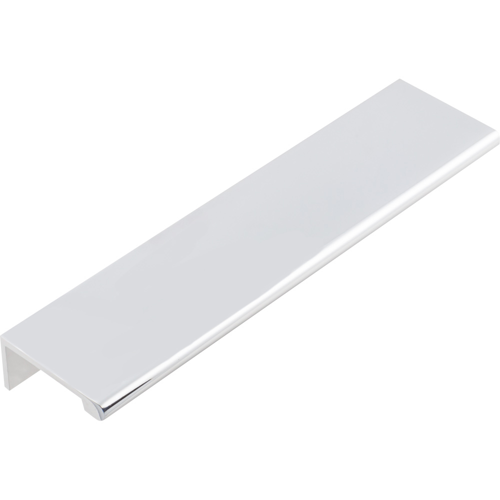 product: Hardware Resources Edgefield Tab Pull, 127 mm C/C, Polished Chrome shown