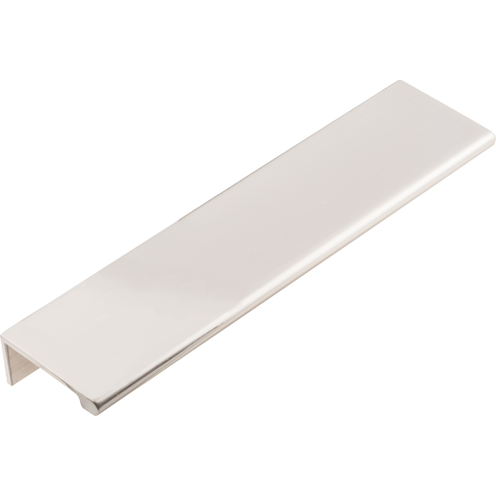 product: Hardware Resources Edgefield Tab Pull, 127 mm C/C, Satin Nickel shown