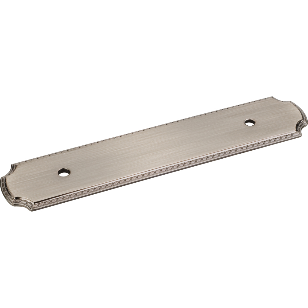 product: Hardware Resources Pull Backplate Brushed Black Nickel shown
