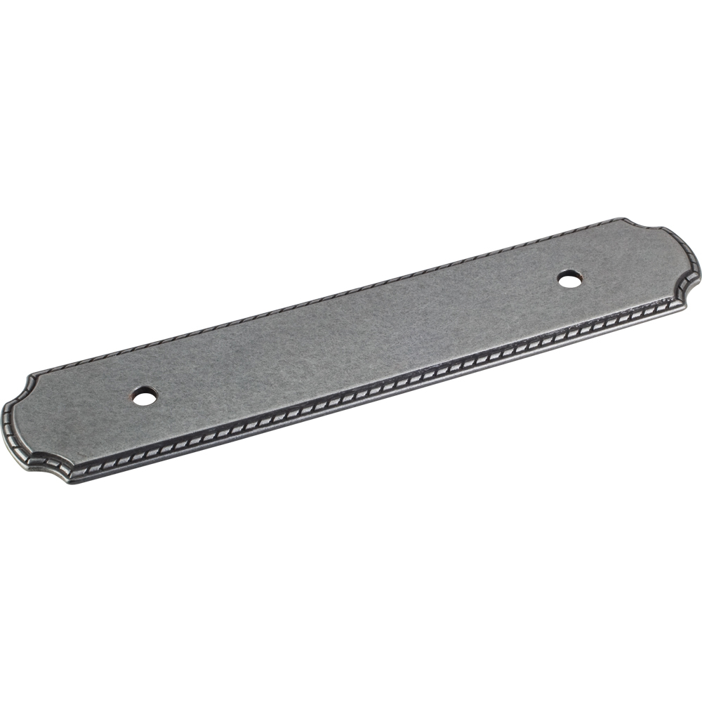 product: Hardware Resources Pull Backplate Gun Metal shown