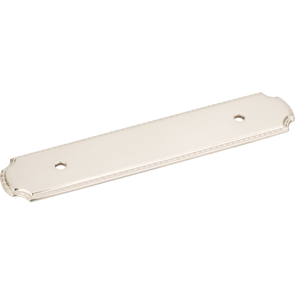 product: Hardware Resources Pull Backplate Satin Nickel shown