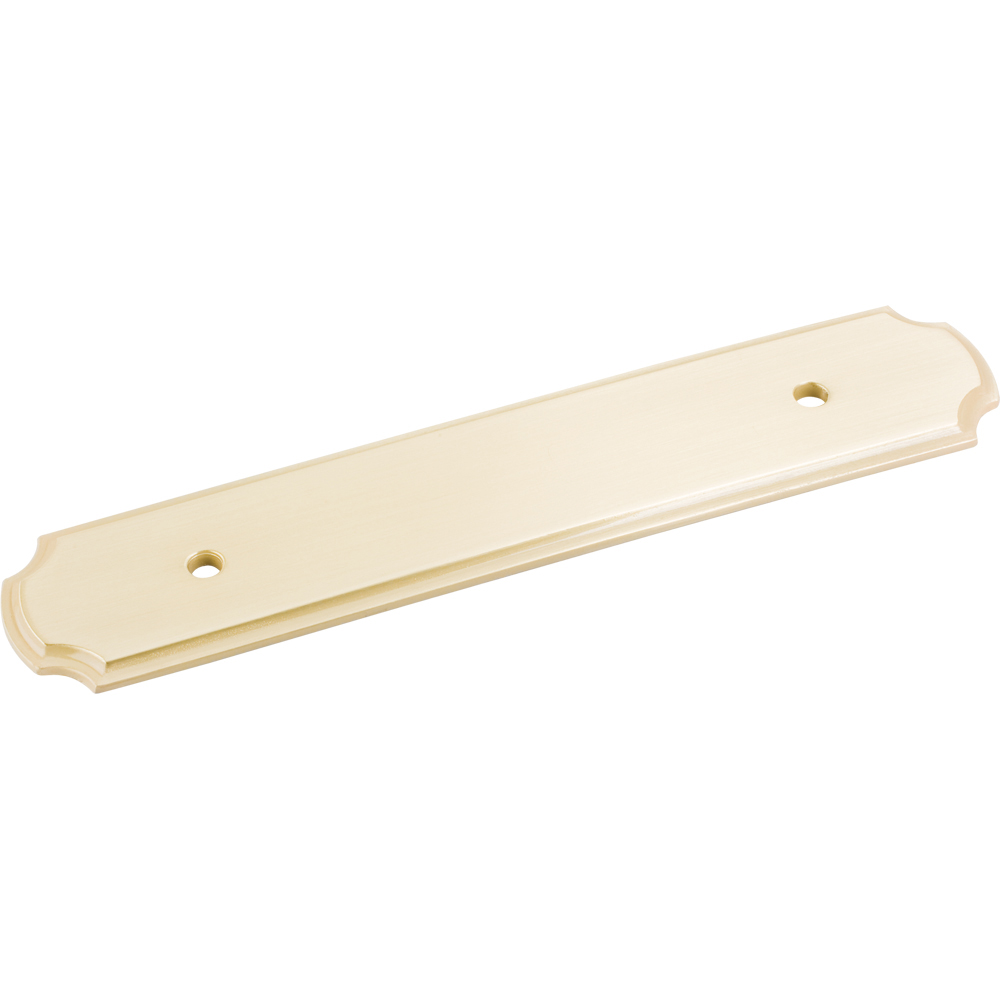 product: Hardware Resources Pull Backplate Satin Brass shown