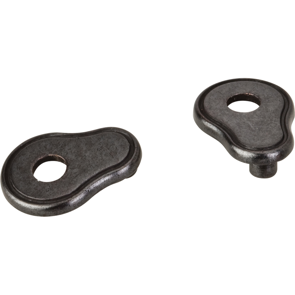 product: Hardware Resources Pull Escutcheon for use with 317-96 737-96 MO6273 and 109  Gun Metal shown