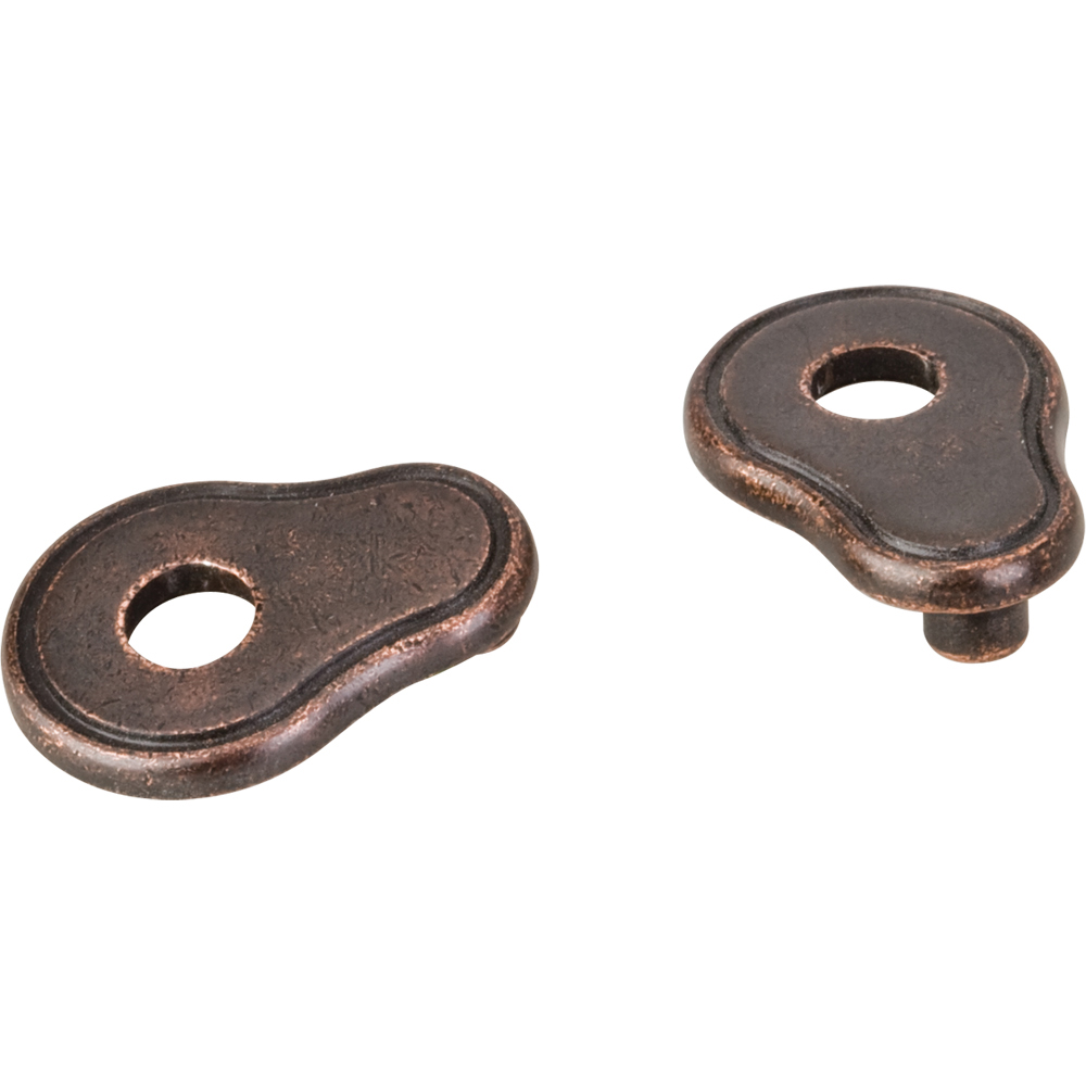 product: Hardware Resources Pull Escutcheon for use with 317-96 737-96 MO6273 and 109  Distressed Oil Rubbed Bronze shown