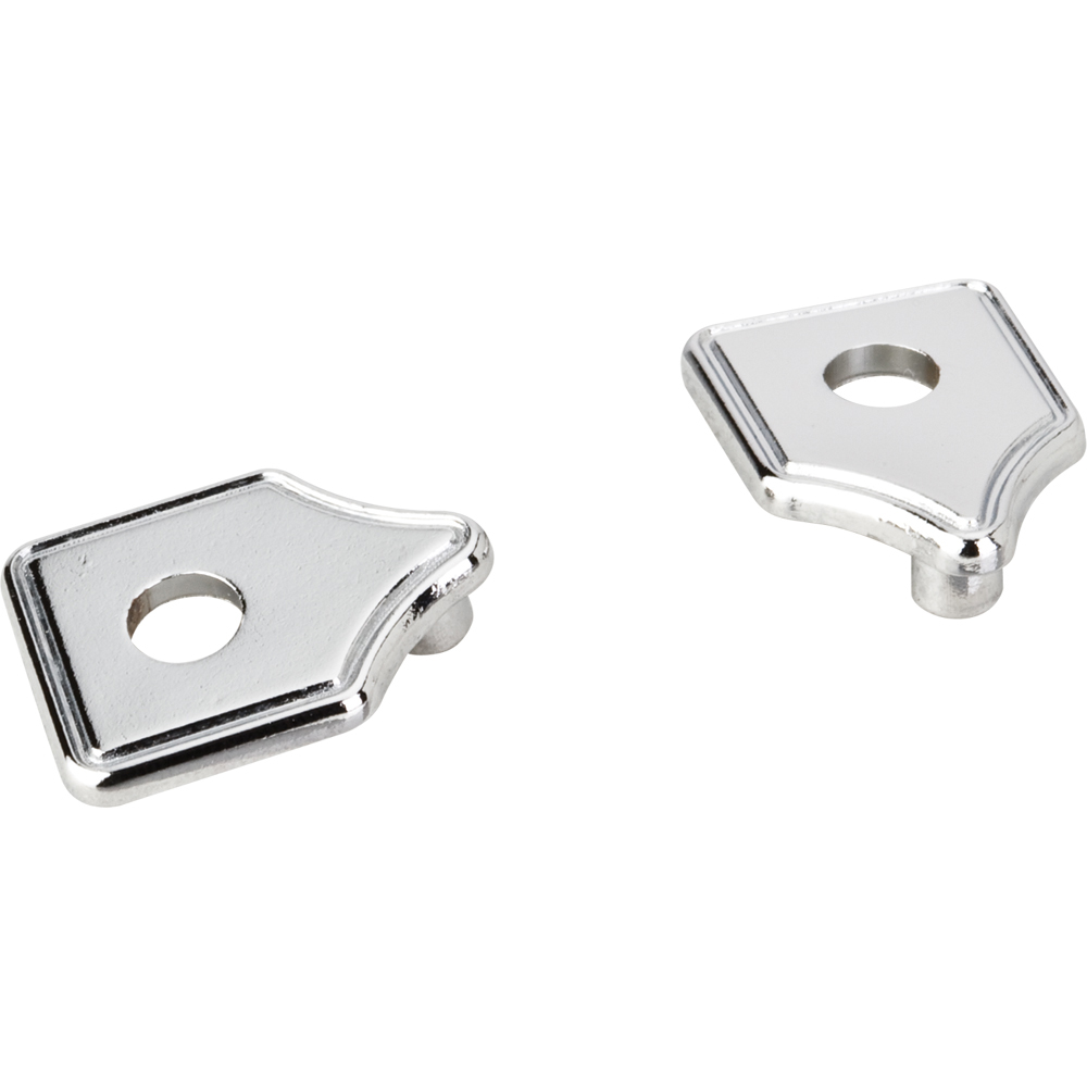 product: Hardware Resources Pull Escutcheon for use with 155-96 1092 1094 and 910-96  Polished Chrome shown
