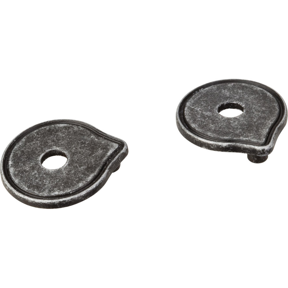 product: Hardware Resources Pull Escutcheon for use with 527   Distressed Antique Silver shown