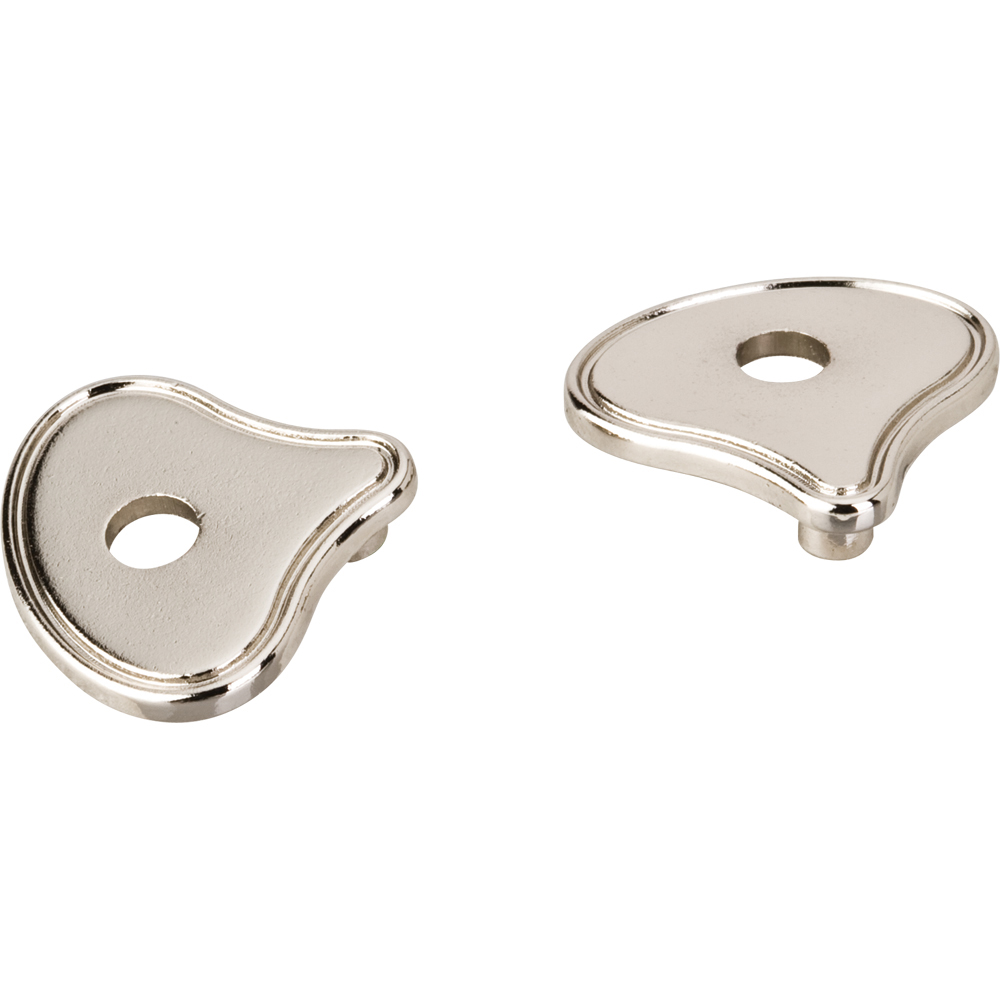 product: Hardware Resources Pull Escutcheon for use with 519-96 and 650-96 Polished Nickel shown