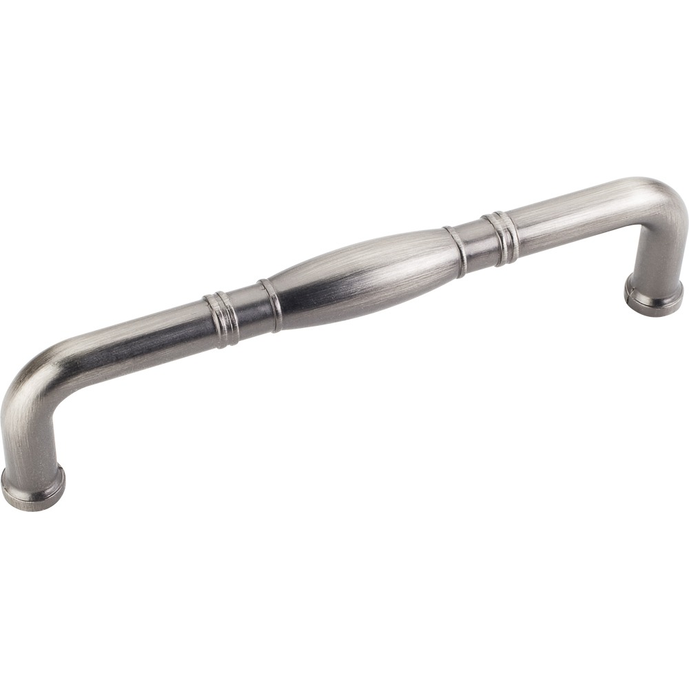 product: Hardware Resources Durham Pull, 128 mm C/C, Brushed Pewter shown