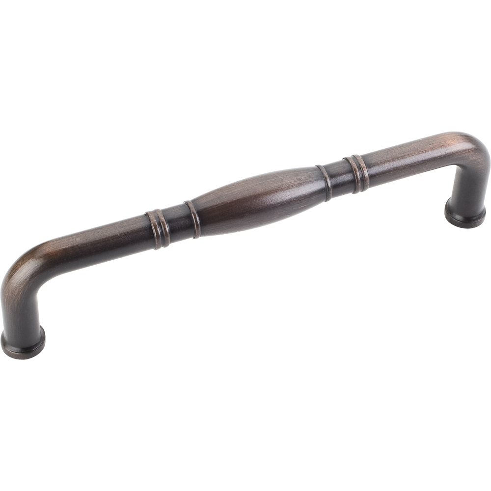 product: Hardware Resources Durham Pull, 128 mm C/C, Brushed Oil Rubbed Bronze shown