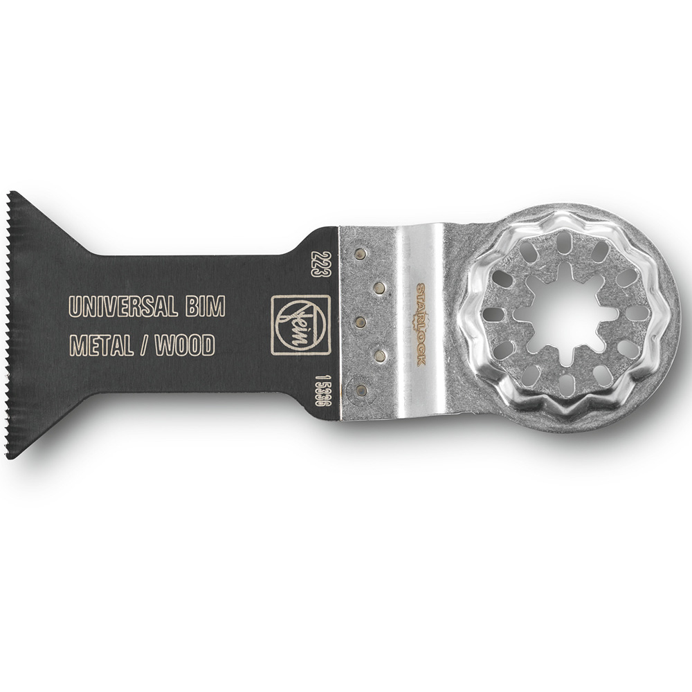 product: Fein Starlock E-Cut Universal BiMetal OMT Saw Blade 1-3/4