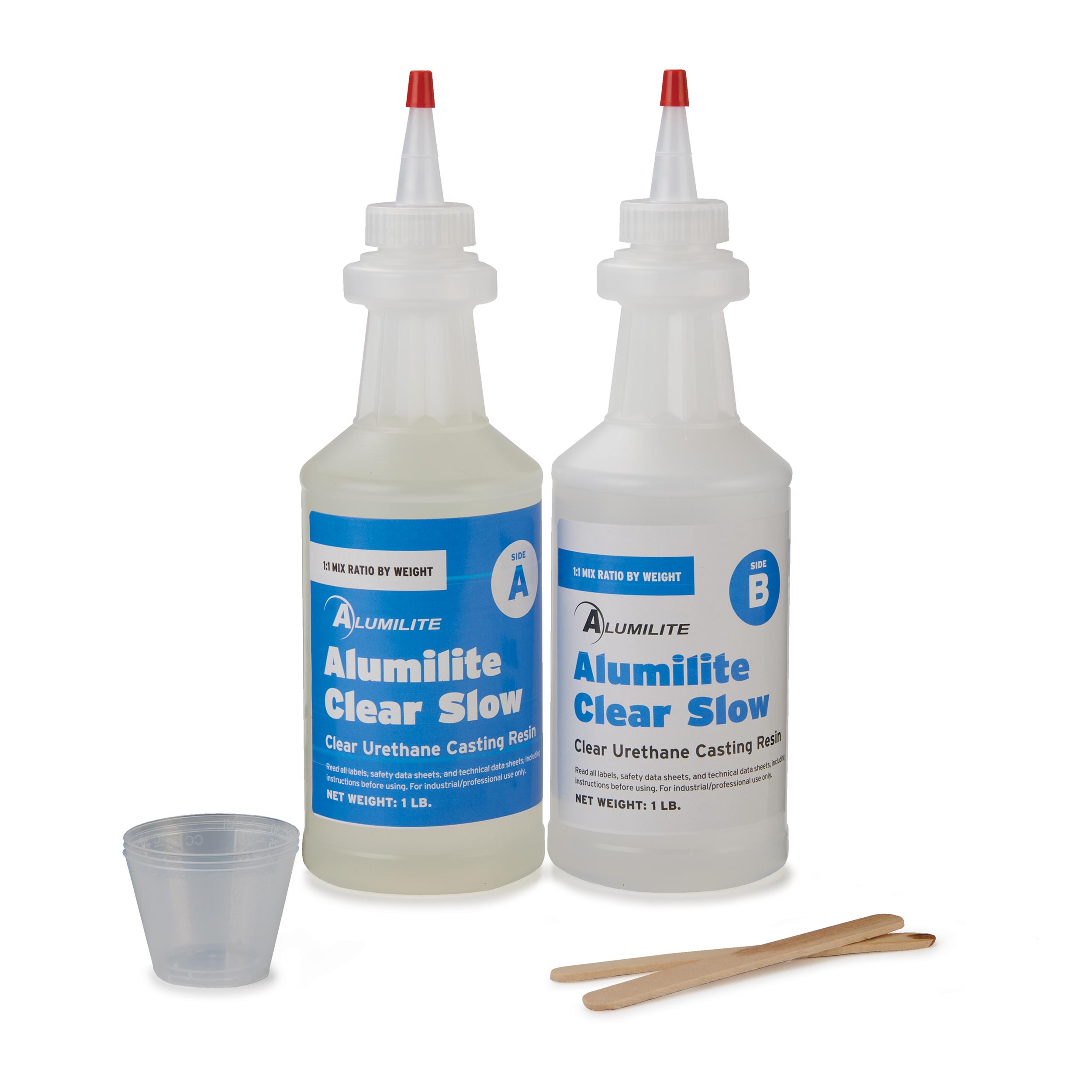 Alumilite Clear (slow) 12 Minute Casting Resin 2 Pound Kit