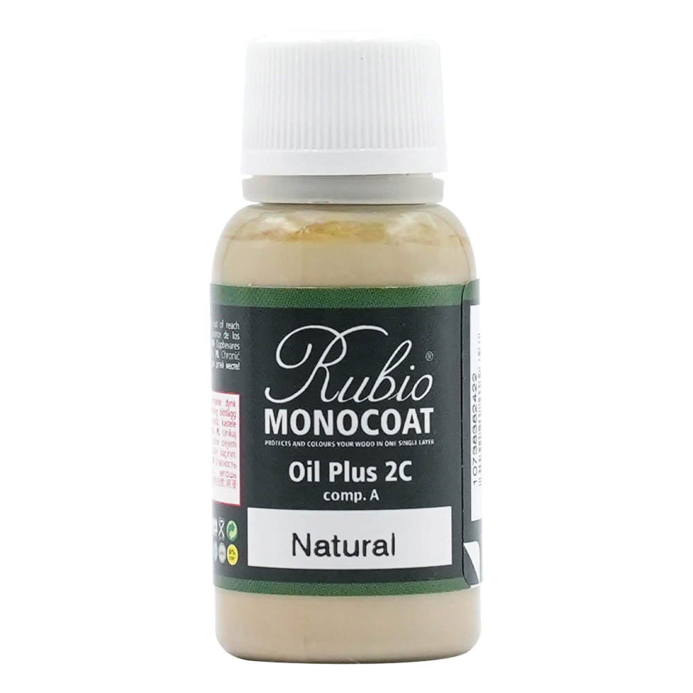 product: Rubio Monocoat Oil Plus Part A - Oil Only - Natural - 20 ml shown