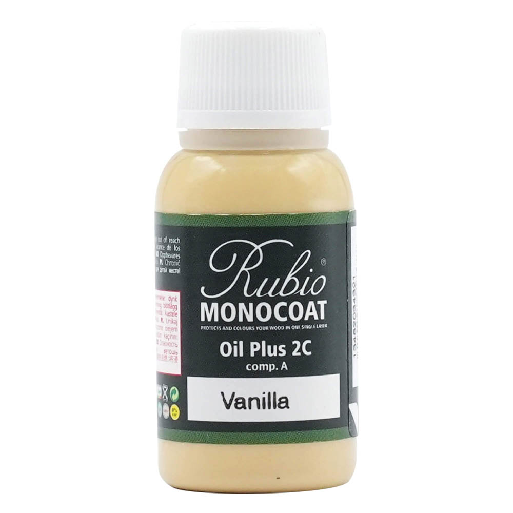 product: Rubio Monocoat Oil Plus Part A - Oil Only - Vanilla - 20 ml shown