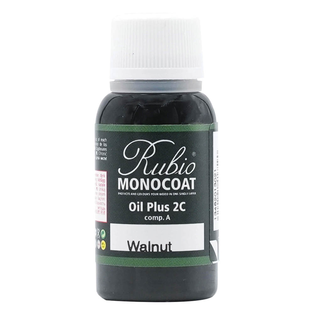 product: Rubio Monocoat Oil Plus Part A - Oil Only - Walnut - 20 ml shown