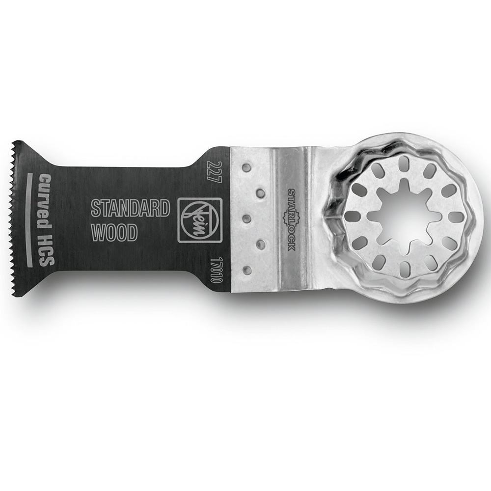 product: Fein Starlock E-Cut Curved HCS OMT Saw Blade 1-3/8