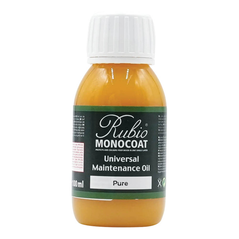 product: Rubio Monocoat Universal Maintenance Oil - Pure - 100 ml shown